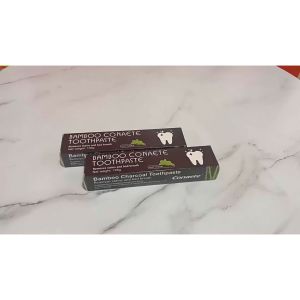 Kem Đánh Răng Than Tre Bamboo Charcoal 105g Cho Hơi Thở Thơm Mát - Aeneas Shop
