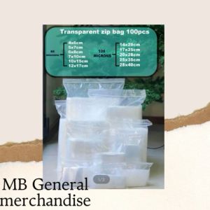 transparent zip bag(100 pcs) for food storage/stuff