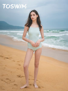 toswim | Slimming Sun-Protective Competitive One-Piece Swimsuit