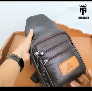 waistbag kulit pria keren