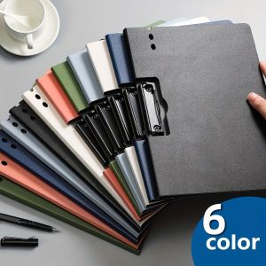 1pc A4 File Folders Documents Organizer Clipboard With Cover Paper Folder For Business & School Stationery & Office Supplies