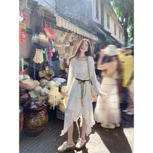 Lace Hollow-out Slim and Loose Summer Sweater