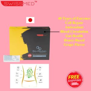 SWISSMED™ Bio-Rijuben Digestive Enzyme Supplement 28’S Gut Lining Repair and Metabolism Boost