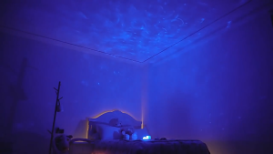🎉𝐒𝐆 𝐋𝐨𝐜𝐚𝐥🎉Stereo Ocean Projector Light Led multi-pattern Rotating light Underwater Wall Projection 3D Lamp Birthday Gift