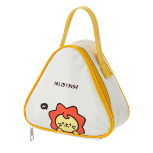 Cute Capybara Mini Oxford Insulated Lunch Bag Kid Student Portable Bento Box Storage Bag Waterproof Food Thermal Bag Cooler Bag