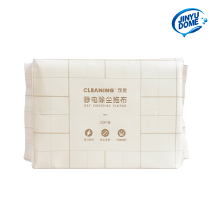 JINYUDOME 8.8x12inch Disposable Electrostatic Dust Mop Pads High-Efficiency Swiffer Compatible Wet/Dry Mop Floor Cleaning Cloth
