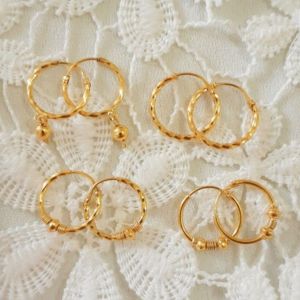 Anting Ring Dewasa 1/2 gram || Perhiasan Dewasa 1/2 gr