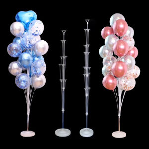 Birthday Balloon Support Balloon Stand Balloon Holder Balloon Stick Tubes Wedding Birthday Party Decoration Kids Baby Shower
