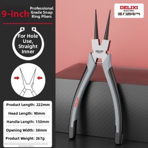 DELIXI | Industrial Grade Internal External Spring Clamp Set