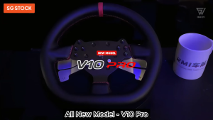 【SG】 NEW PXN V10 PRO Direct Drive Servo Dual Force Feedback Simulator Racing Wheel Set 3 Pedals H Shifter PS4 PS5 Xbox PC F1