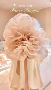 Tie Back Anak Tudung Inner Sanggul Soft Net Volume Puff Cotton Lycra Sejuk Serap Peluh Premium