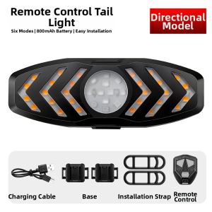 West Biking | Smart Remote Bicycle Light Wireless Rear Light Riding Turn Signal
