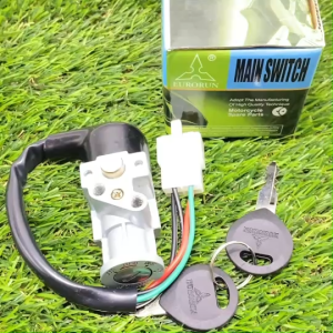 สวิทย์กุญแจชุดเล็ก RC110 / CRYSTAL ได้ครบชุด+พร้อมดอก สำหรับรถมอเตอร์ไซค์ สินค้าพร้อมจัดส่ง