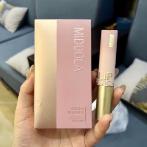 MIDUOLA Velvet Matte Lip Glaze Non-Stick Cup Long-Lasting Waterproof Affordable Lipstick for Women White Enhancing