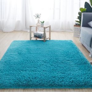 MOLORE | Long-Haired Fluffy Dyed Carpet For Living Room and Bedroom Easy to Clean