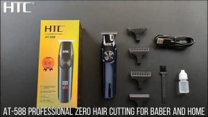 Alat Cukur Rambut & Jenggot HTC AT-588 LCD Display