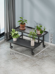 Multi-Layer Movable Flower and Succulent Display Stand