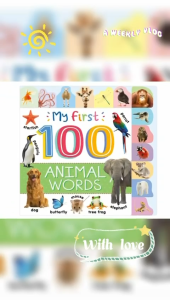 My First 100 Animal Words (Tabbed Board Book) by Autumn Publishing (Author)