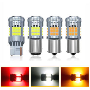 SEAMETAL LED Car Headlight Brake Turn Signal 30SMD LED Light Water Flashing Car Brake Light 12V P36 Hightlight Automotive LED Light