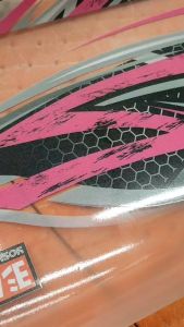 Striping KLX BF - Stiker Transparan KLX BF Laxury  (Sudah Terpootng)