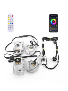 for 2022 2023 BMW X3 X3M G01 G08 X4 X4M G02 F97 F98 RGB LCI Blue Red Yellow Daytime Running Lights DRL LED Module