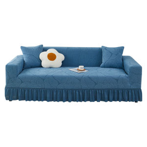 Jacquard Velvet Four Seasons Dressy Wear-Resistant Protective Sofa Cover