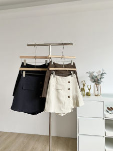 High Waist Casual Pants Womens Design Sense Unique Personality High Waist Comprable Aroun Autumn Fashion Womens Shorts