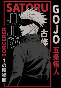 Bandai | Diamond Painting Gojo Satoru From The Anime Jujutsu Kaisen DiamondsMosaic Artwork Creative Handmade Home Office Decor Gift
