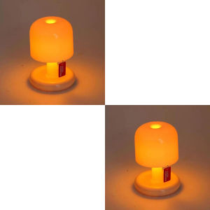 Aitemay Rechargeable Sunset Mood LED Table Lamp - Touch Control Timer Light Romantic Decor USB Bedside Lamp Gift