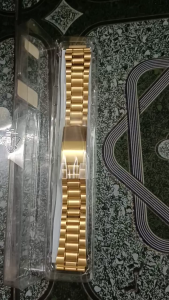 Dây đồng hồ thép không gỉ mạ vàng BEAR Nhật Bản bản 18/20 cao cấp