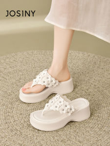 Josiny | Comfortable Flower Thick Sole Sandals