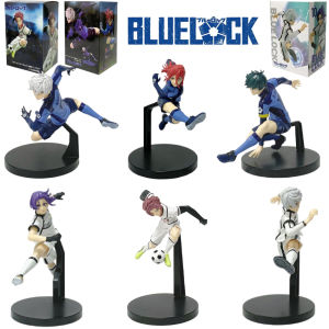 Bandai | Hot Anime BLUE LOCK Animation version Blue Forbidden Zone Idol Figure Itoshi Nagi No.10 Pvc Model Ornament Collectible Toy Gift