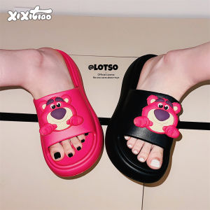 Dép Đi Biển Disney Dày Chống Trượt Mùa Hè Cho Nữ Dép Đi Biển Phong Cách Thường Ngày EVA Thoải Mái