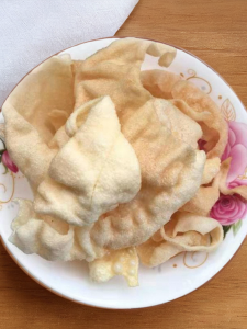 Crispy Bowl Split Mung Bean Dry Bean Curd Sheet Rolls Fried Puffed Crispy Prawn Crackers Split Mung Bean Yunnan Specialty Dehong Split Mung Bean Soybean Milk Film