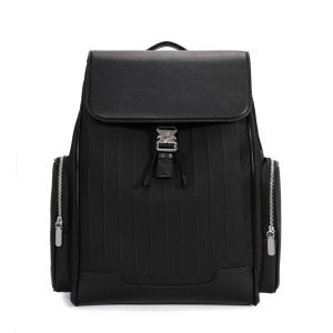 SEWAFOX | Luxurious Business Travel Backpack High-end Leather Laptop