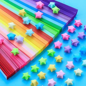 Pearl Shiny Lucky Star & Heart Folding Paper 90 Sheets