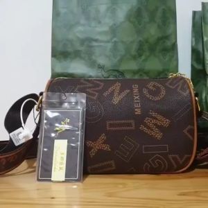 DJX88 Realpic & Video Tas Selempang Wanita Import Slingbag Cewek Impor Tas Pesta Tas Dokter Kulit PU