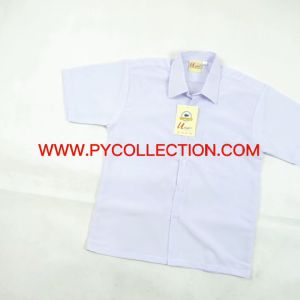 🔸Combo Deal Sepasang ~ Kemeja Putih Pendek Licin + Seluar Panjang Rendah / Baju Sekolah Jenama Unipro UP003 / UP009 / PB001B