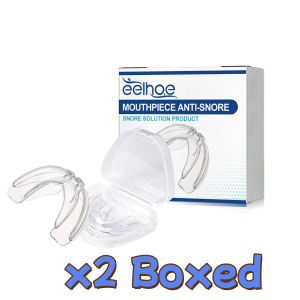 EELHOE | EELHOE Anti Snoring Mouth Guard Improves Sleep Teeth Bruxism Sleep Device Stops Snoring For Unobstructed Breathing Dental Care