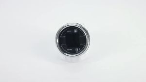 RYSJM | Đồng Hồ Đo Mức Nhiên Liệu LED Kép Tùy Chỉnh Cho Ô Tô Xe Máy 12V 24V 2 52mm Đồng Hồ Đo Giờ Điện Tử Kỹ Thuật Số Đồng Hồ Đo Tự Động