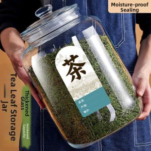 MIVOFIVO | Airtight Glass Tea Storage Jar