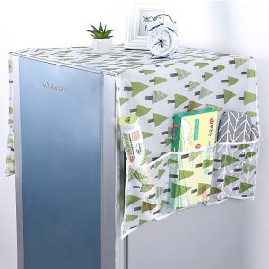 C50 Tấm Phủ Tủ Lạnh Máy Giặt Có Ngăn Để ĐồTấm Che Tủ Lạnh Chống Bụi Chống Thấm Nước CINDY YG
