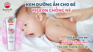 KEM DƯỠNG ẨM DA CHO BÉ SƠ SINH PIGEON (TUÝP 50GR)