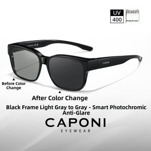 CAPONI | Prescription Fit Driving HUD Polarized Sunglasses
