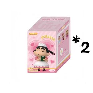 Jandoon Crayon Shin chan Cross Dressing Series Blind Box Trendy Toy Cute Grain Figure Magnetic Base Pendant Toy
