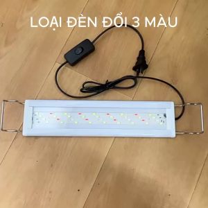 Đèn LED Hồ cá Trắng Xanh 3 Chế độ màu Siêu Sáng | Đèn LED Máng Thủy sinh Bể cá
