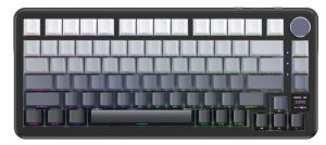 ATTACK SHARK | Bàn Phím Cơ Chơi Game ATTACK SHARK X85PRO Ba Chế Độ Cấu Trúc Gasket Thay Thế Nóng Đèn Nền RGB Màn Hình TFT Núm Điều Khiển Dành Cho PC