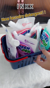 INXX Laundry Liquid Detergent Clean Floral Blossom Washing Machine Powder Laundry Soap Perfume Laundry Ball Softener Detergent