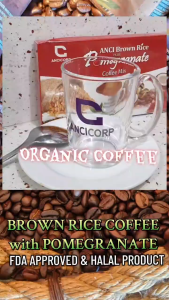 Keto Brown Rice Coffee with Malunggay & Pomegranate Organic Weight Loss Non-Acidic Decaf Detox Coffee