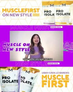 Muscle First (M1) Gold Series Pro Isolate Whey Protein 5 lbs 2267 gram 64 Servings 5lbs WPI 90